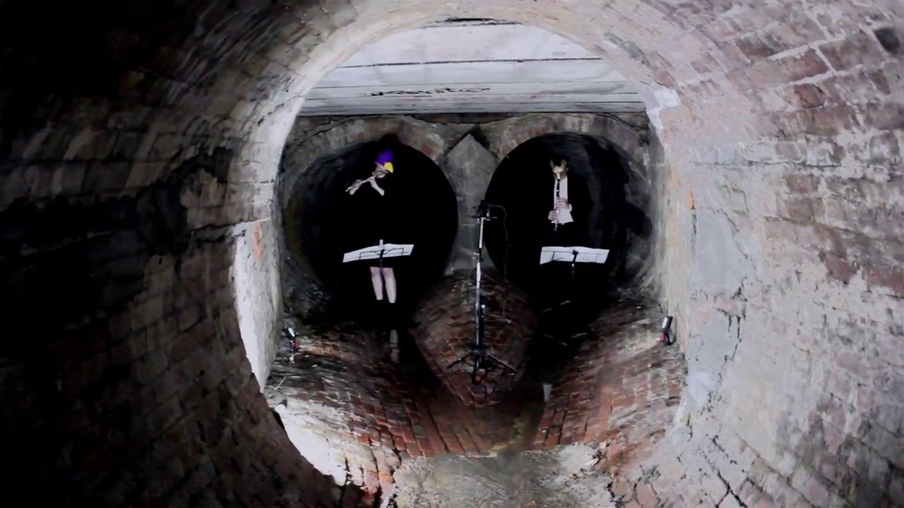 Dissonant Duet Played in a Sewer