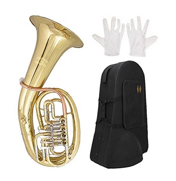 Glory GEU4 Brass B Flat 4key Valve Euphonium