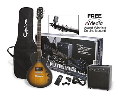 Epiphone Les Paul Electric Guitar Player Package
