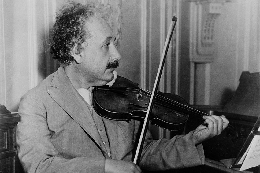 Albert Einstein Violin