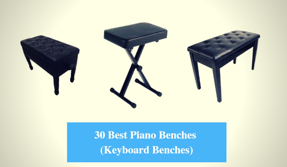 Best Piano Bench, Adjustable Piano Bench & Best Keyboard Bench