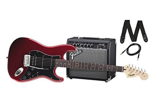 Squier by Fender Stratocaster Beginner Electric Guitar Pack 