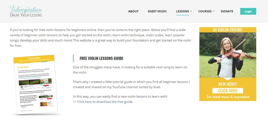 Violinspiration Learn Violin Online