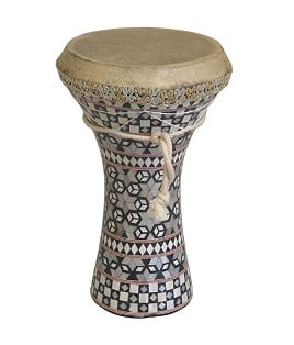 Mid-East Medium Pretuned Mosaic Wooden Doumbek