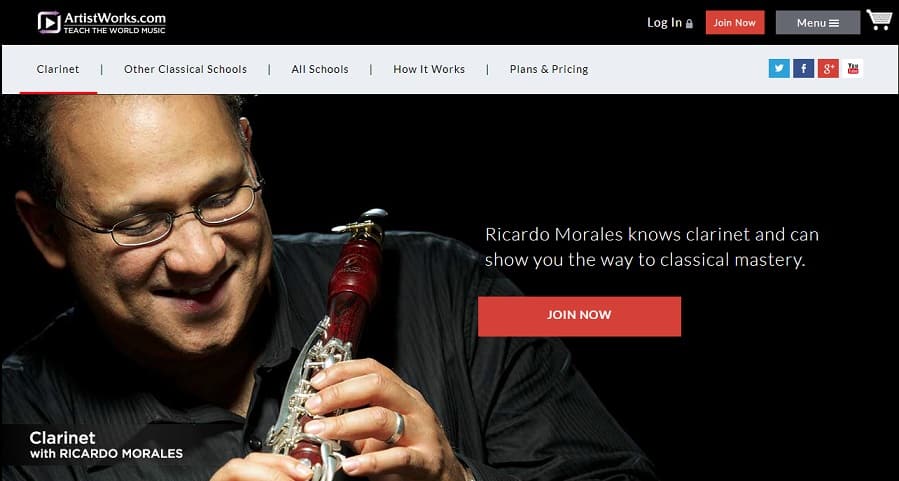 artistworks Learn Clarinet Online