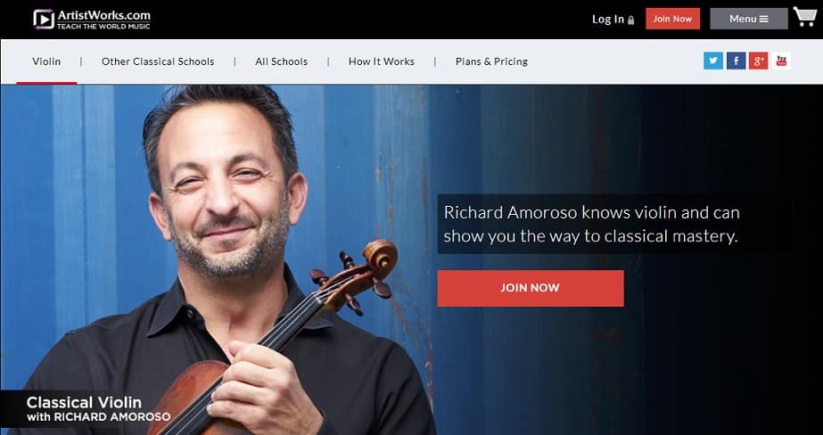 ArtistWorks Richard Amoroso Violin Lessons Review