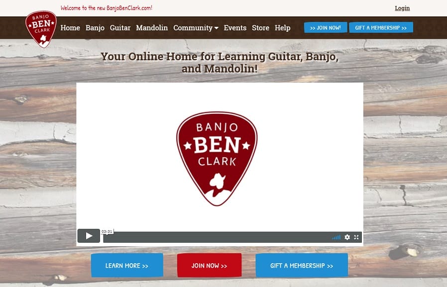 banjobenclark Learn Banjo Online