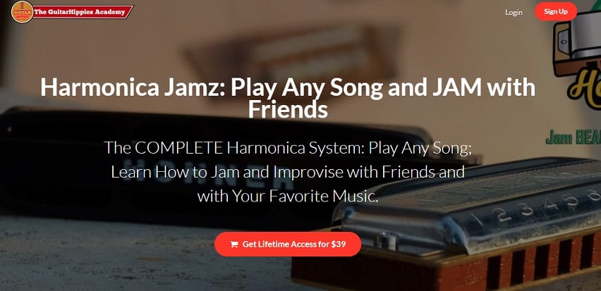 guitarhippiesacademy learn harmonica online