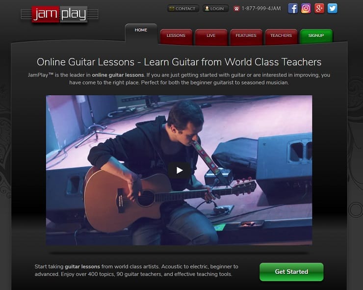 jamplay Learn Classical Guitar Online