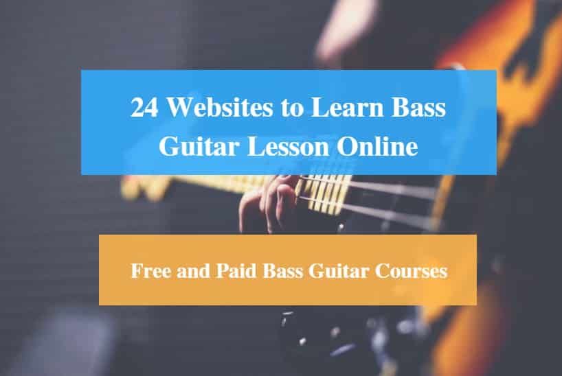 Learn Bass Guitar Lesson Online, Free and Paid Bass Guitar Courses