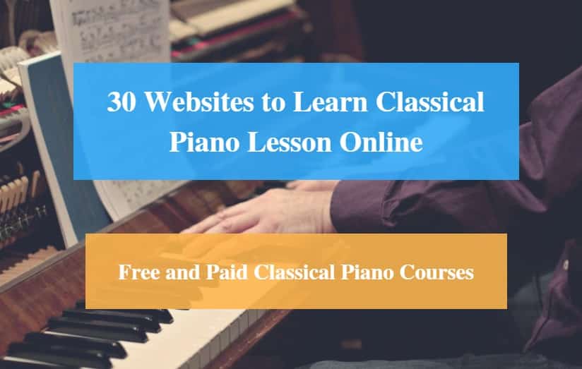 Learn Classical Piano Lesson Online