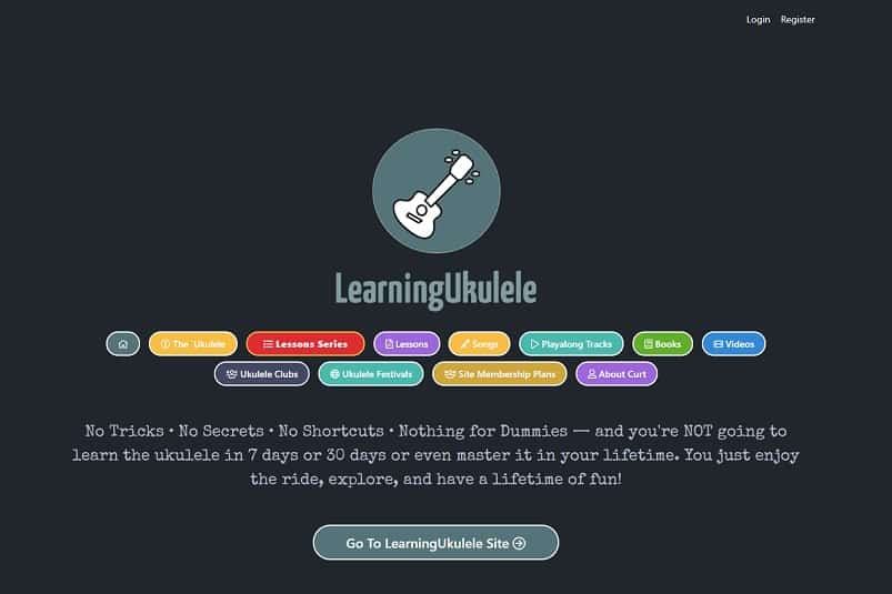 learningukulele learn ukulele online