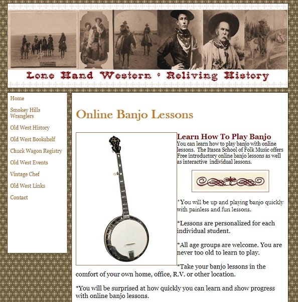 lonehand Learn Banjo Online