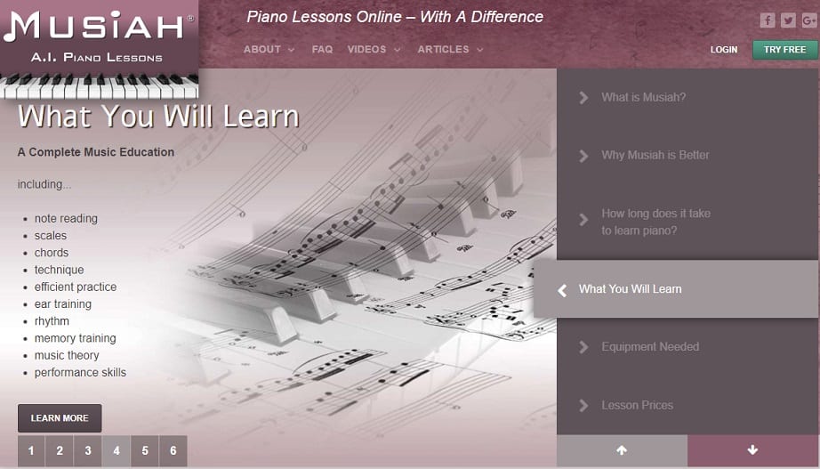 Free Online Classical Piano Lessons