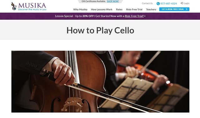 musikalessons learn cello online