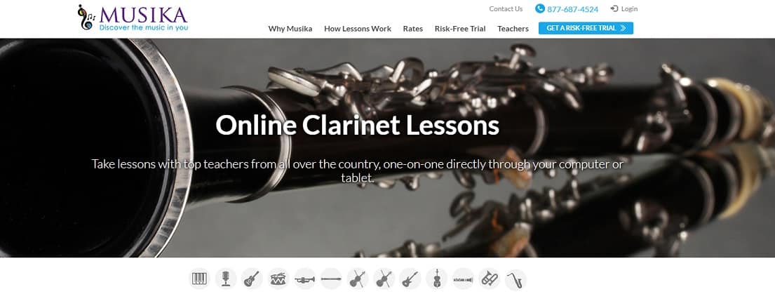 musikalessons Learn Clarinet Online