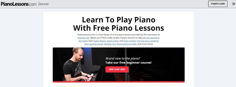 pianolessons learn classical piano online