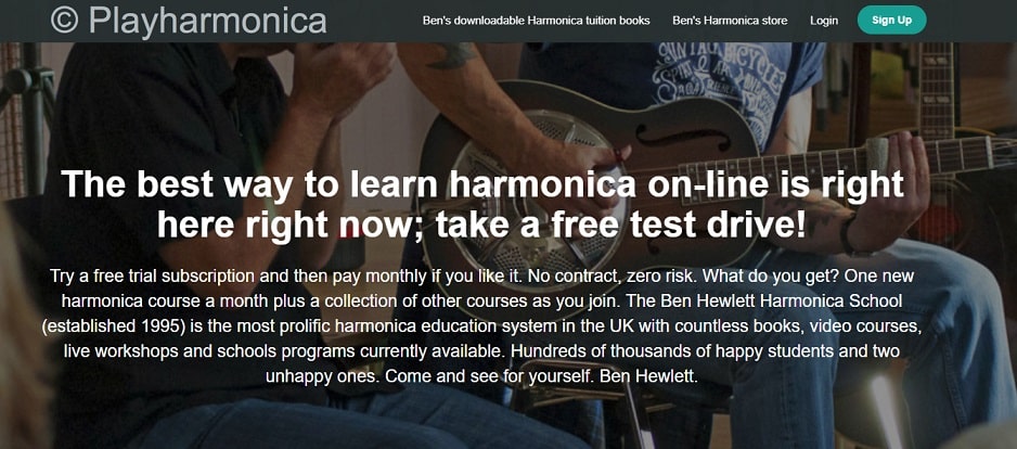 playharmonica learn harmonica online
