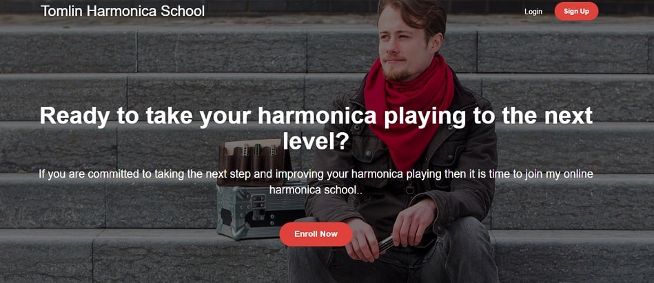 tomlinharmonicaschool learn harmonica online