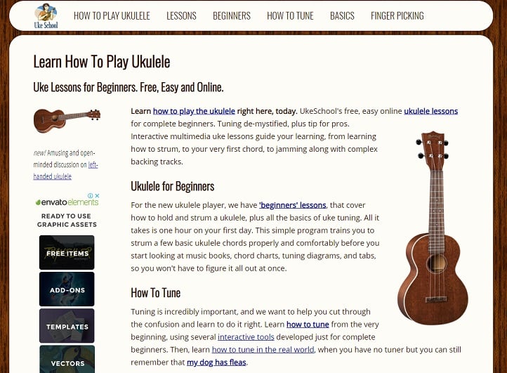 ukeschool learn ukulele online