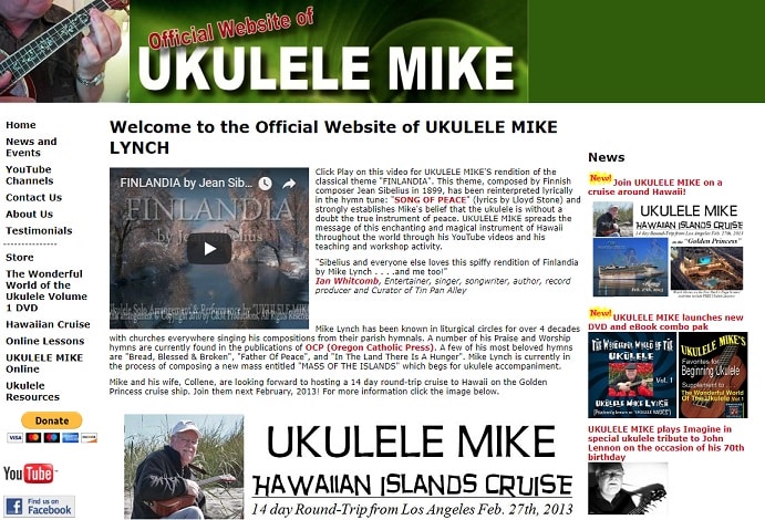 ukulelemikelynch learn ukulele online