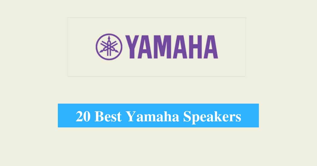 Best Yamaha Speakers