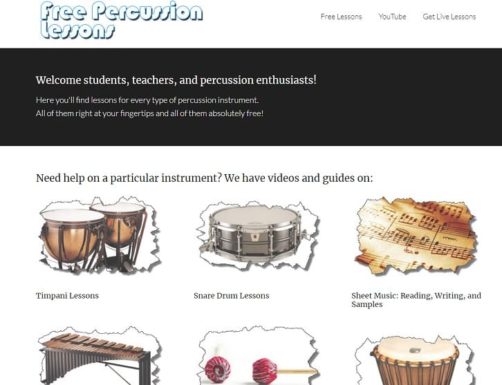 freepercussionlessons Learn Percussion Online