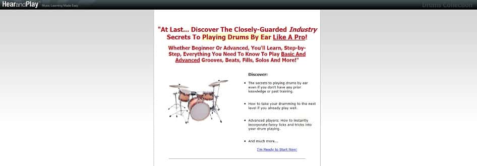 hearandplay Learn Drum Online