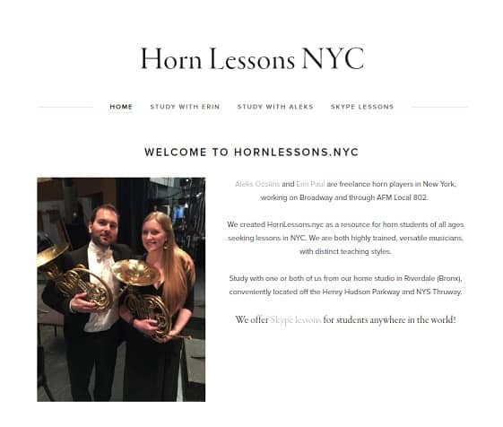 hornlessons Learn French Horn Online