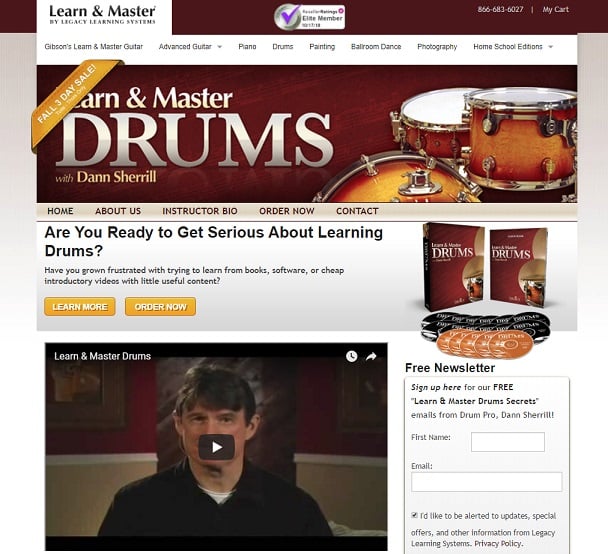 learnandmaster Learn Drum Online
