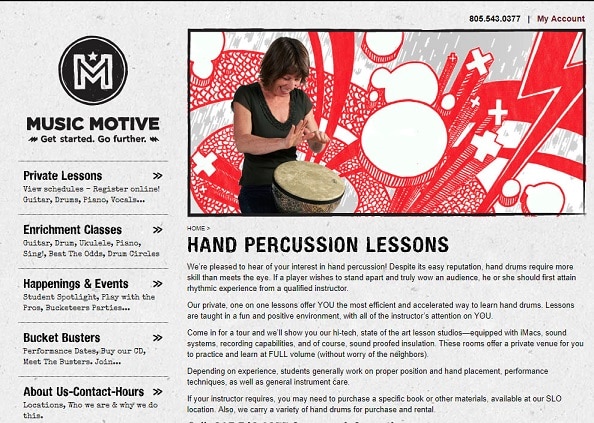 musicmotive Learn Percussion Online