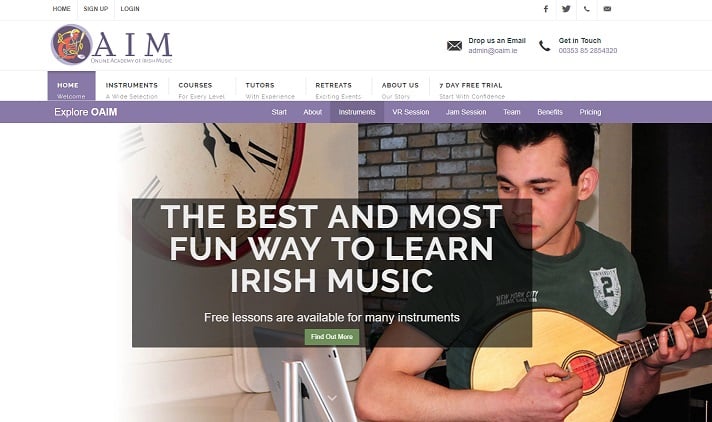 oaim Learn Mandolin Online