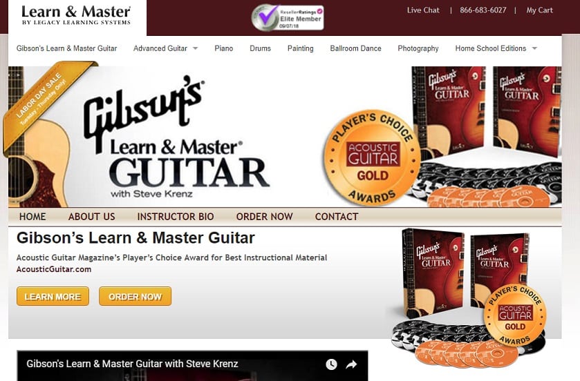 learnandmaster Classical Guitar Lessons for Beginners