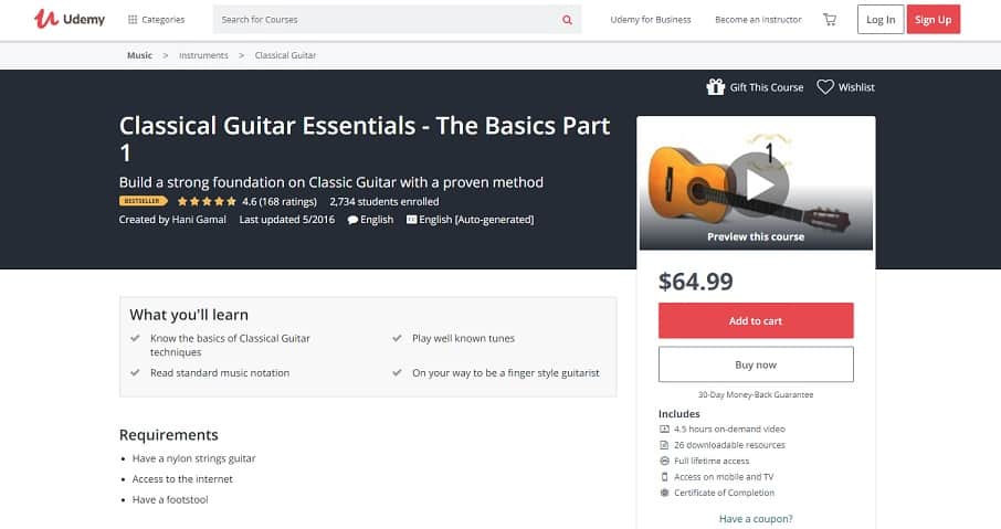 udemy-course-2 Classical Guitar Lessons for Beginners