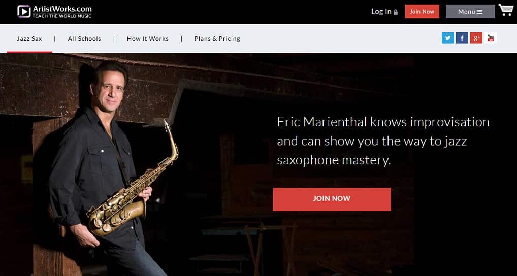 artistworks Saxophone Lessons for Beginners