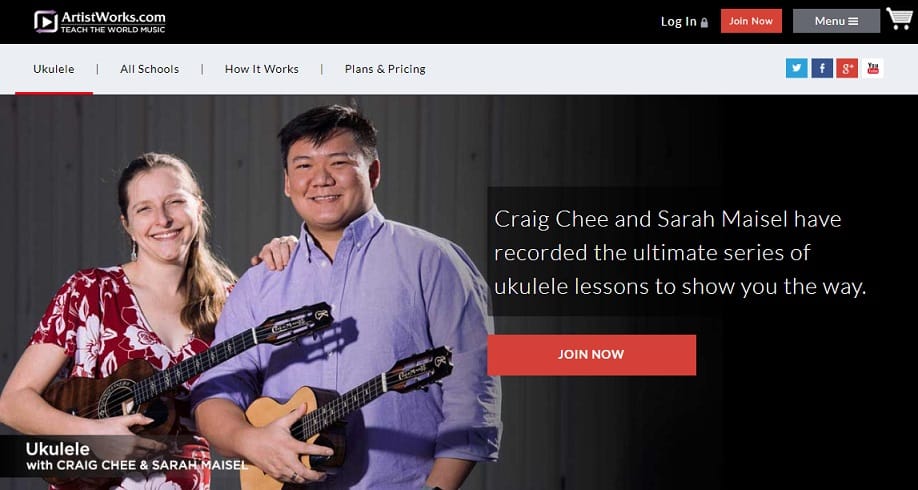 artistworks Ukulele Lessons for Beginners