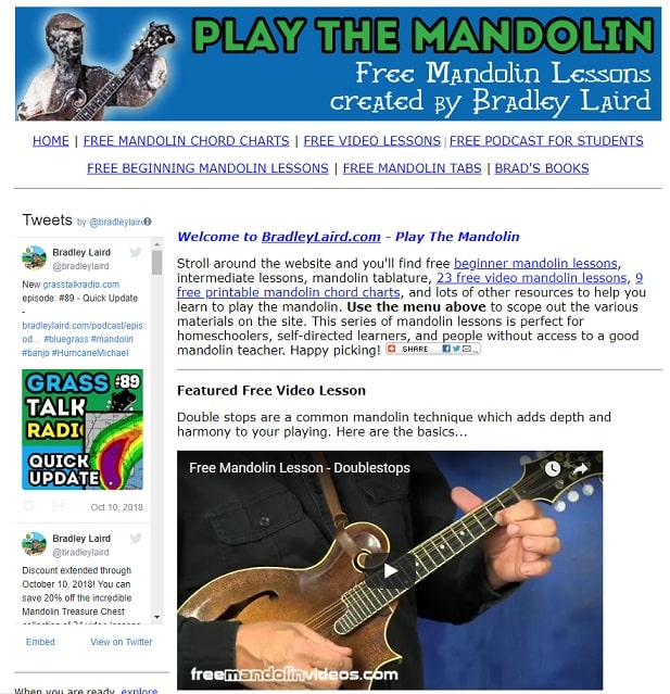 bradleylaird Mandolin Lessons for Beginners