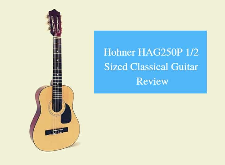 For Toddlers Hohner/Lanikai Stringed Instruments Hohner HAG250P 1/2 Sized Classical Guitar 
