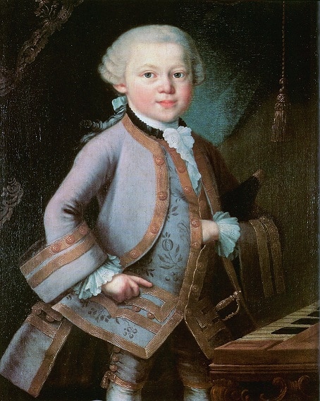 Mozart as a child (Mozart’s childhood) 6 Mozart as a child