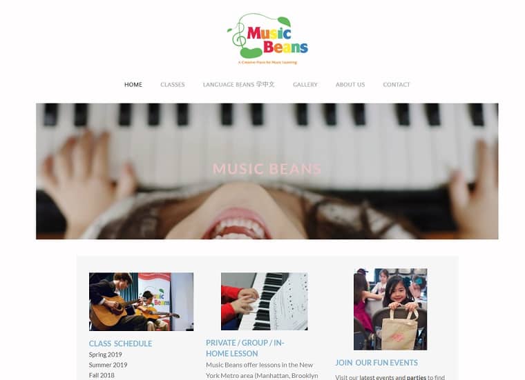 music beans Violin Lessons New York