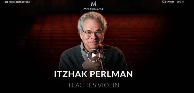 Itzhak Perlman Violin Lessons for Beginners