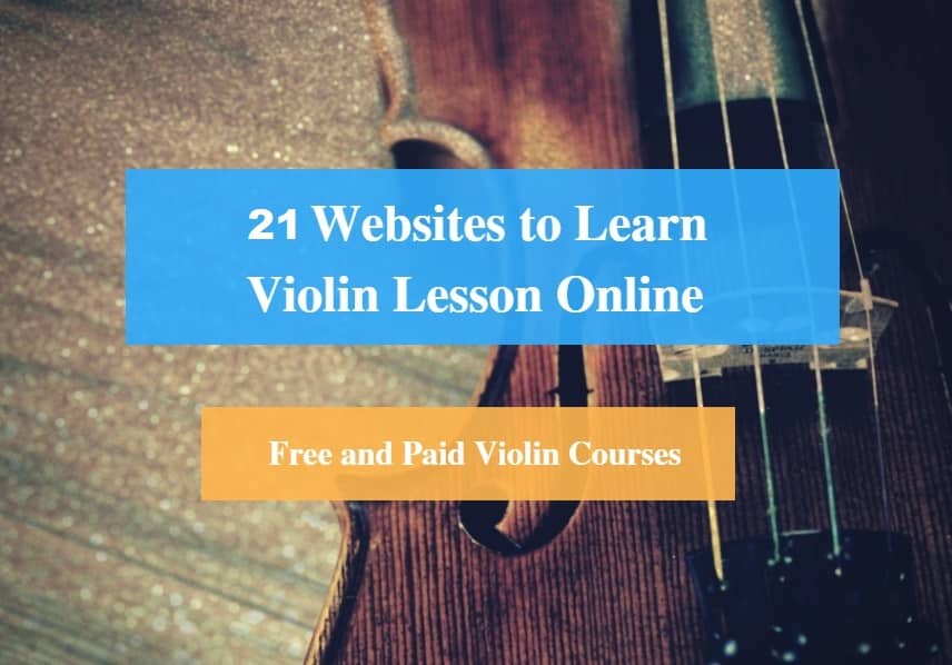 Learn Violin Lesson Online, Free and Paid Violin Courses