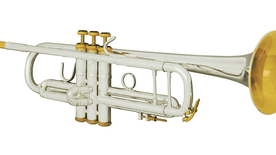 Bach 180S Custom Stradivarius Series Bb Trumpet with Free Upgrade 180WB Silver Gold Trim