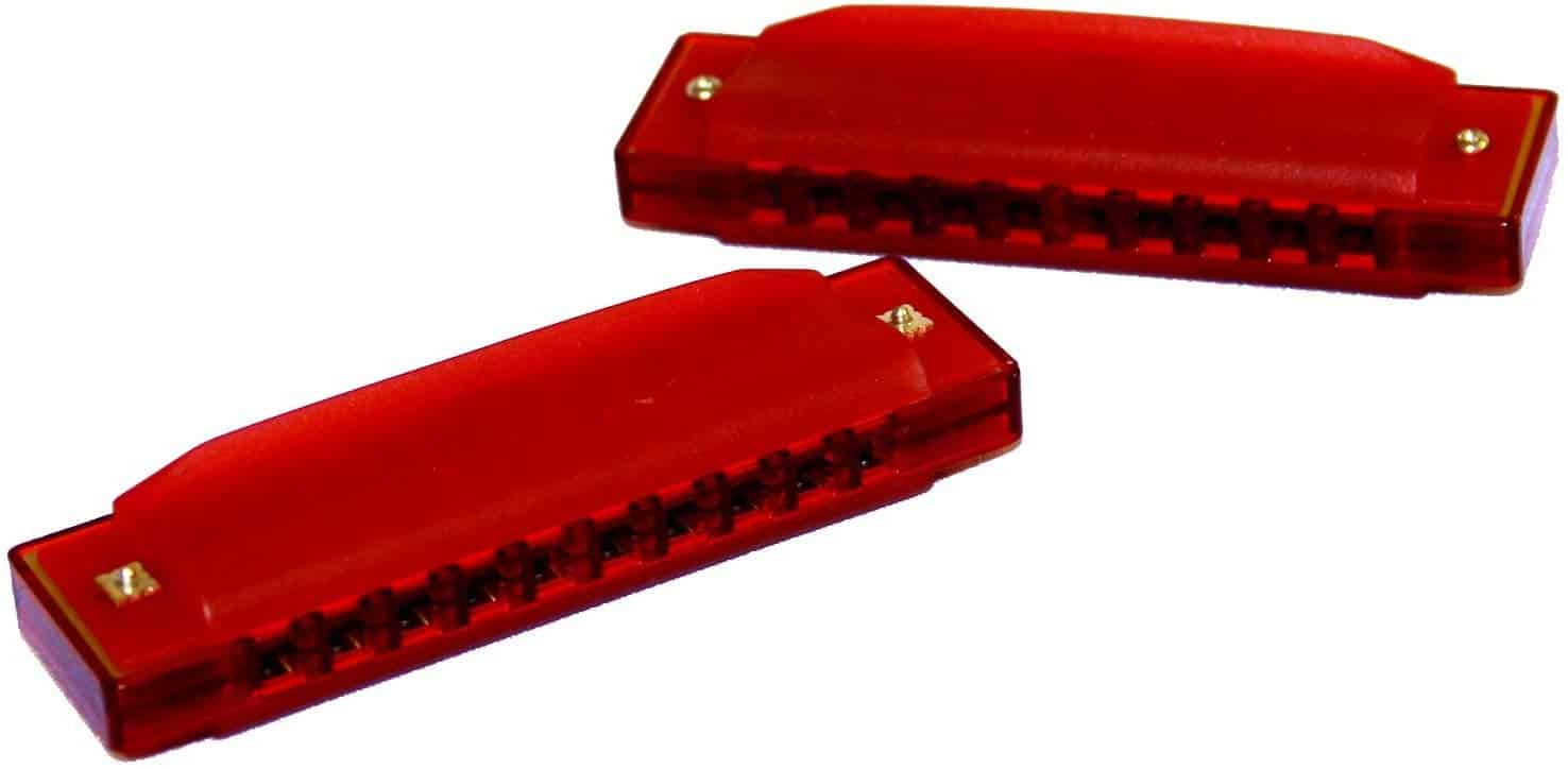 Dazzling Toys Translucent Harmonica