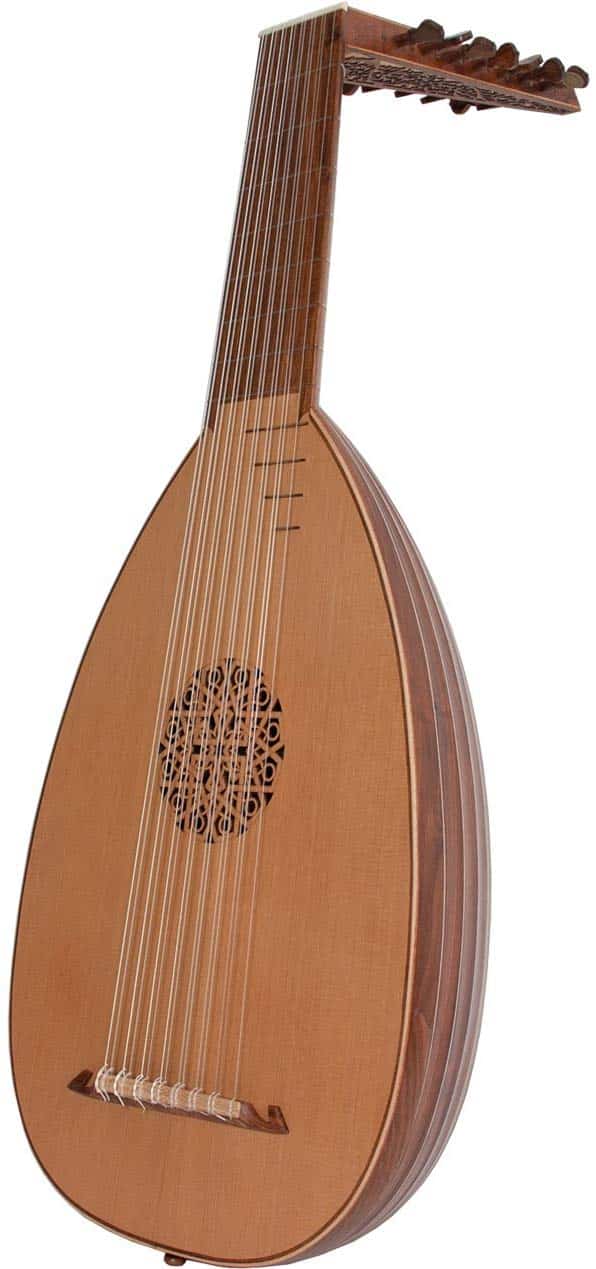 Roosebeck Deluxe 8-Course Sheesham& Canadian Cedar Lute