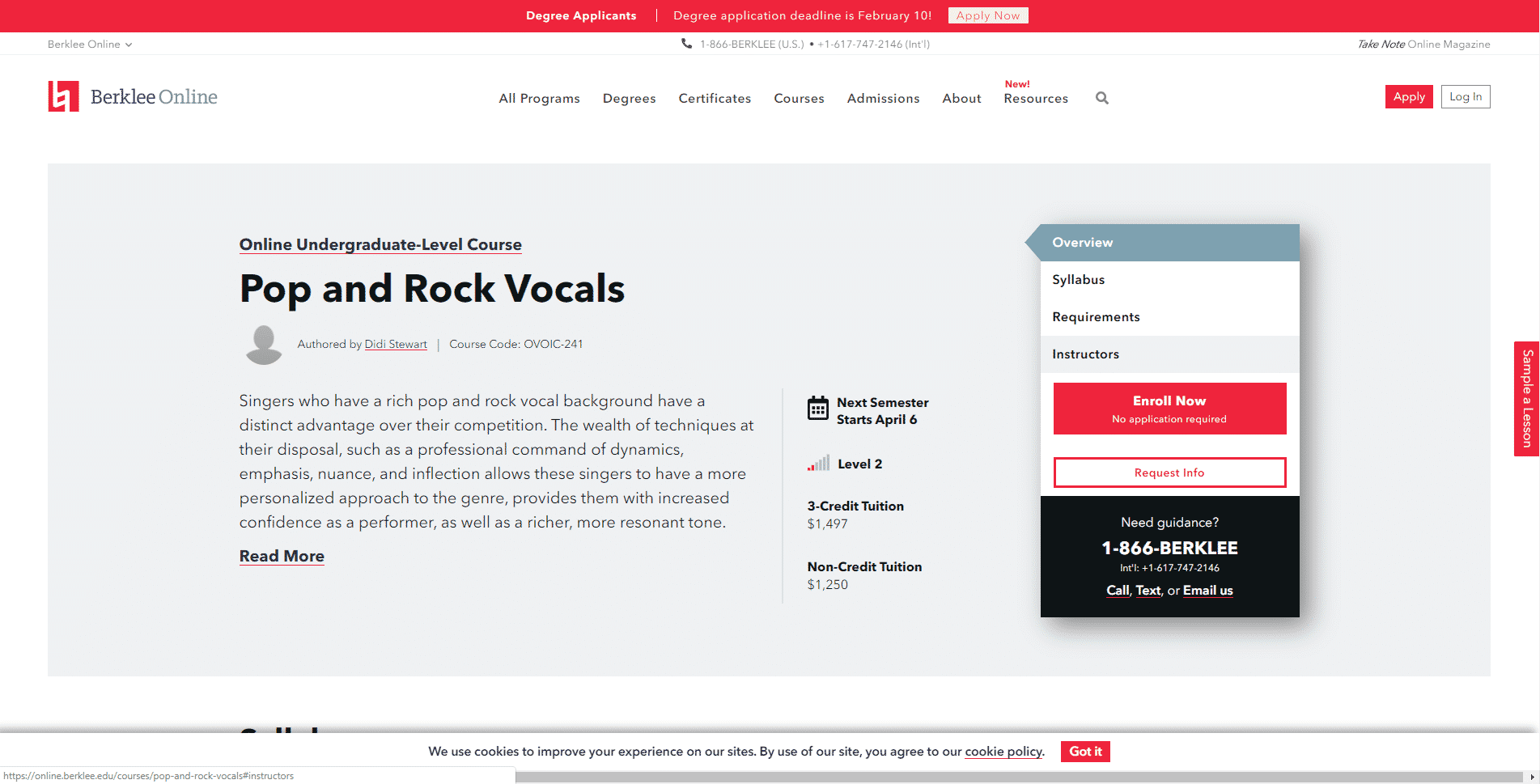 Berklee Educational Platform – Online Country Music Lessons