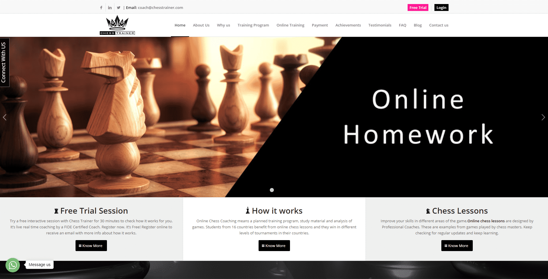 Chess Trainer Learn Chess Lessons Online