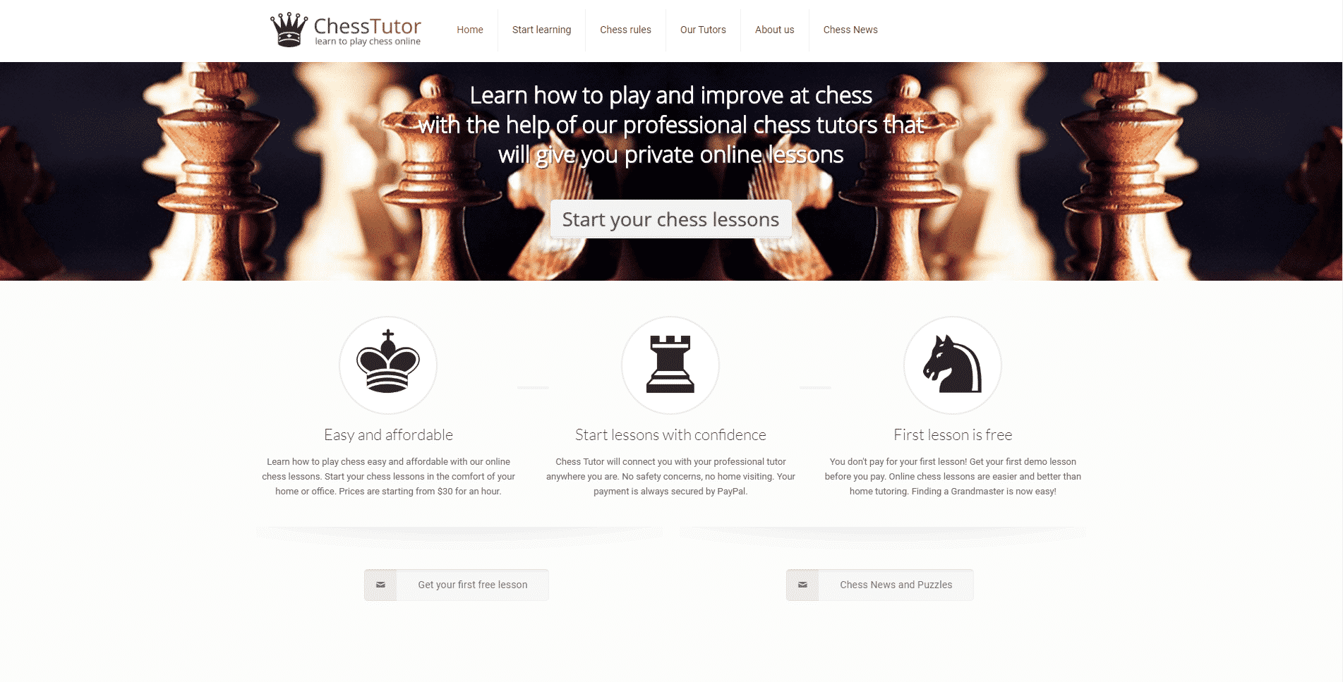 ChessTutor Learn Chess Lessons Online