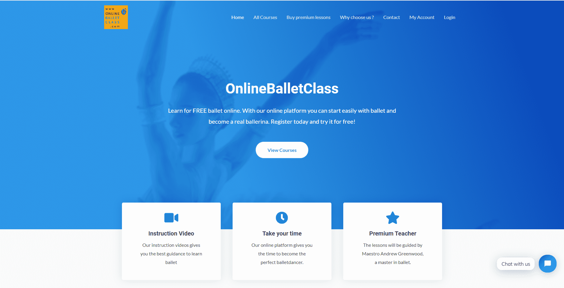 ONLINE BALLET CLASS