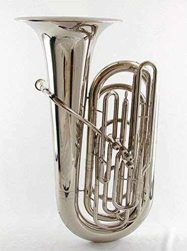 Schiller American Heritage 4-Valve Piston Tuba Nickel Finish